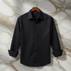 Black Color — Spandex Winter Shirt